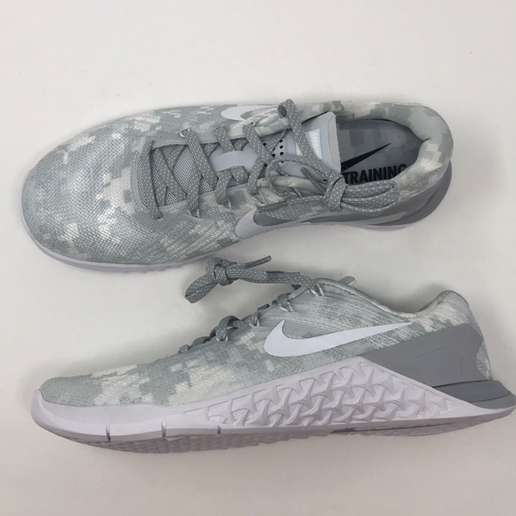 Nike Shoes Nike Metcon Digital Camo Print Grey Gray White